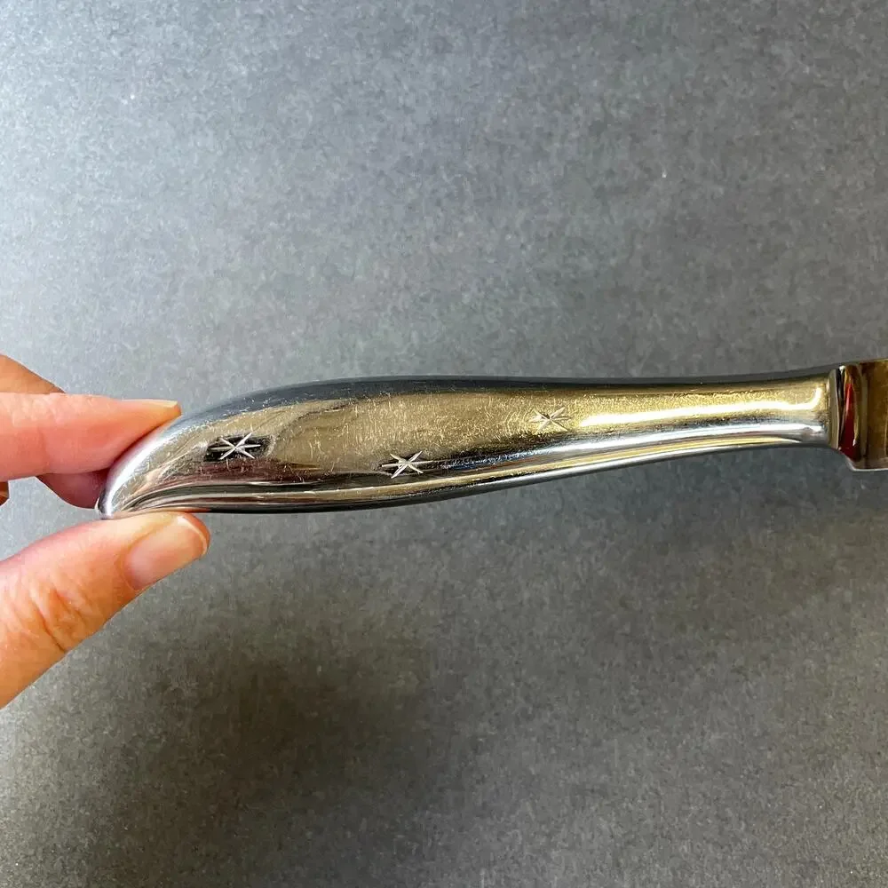 Vintage MCM Atomic Starburst Starette Carving Knife NS Co Japan